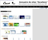 vignette du site acces à  l'annuaire des sites escal